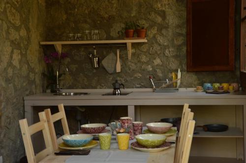 köök, Agriturismo Riparossa in Allerona