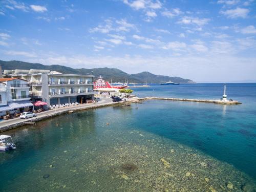 숙소 외관, Angelica Hotel in 타소스
