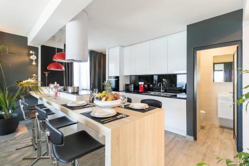 ห้องครัว, Residence Alpha Apartments in คาฟทัท