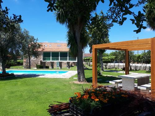 A szálláshely kívülről, Torres de Moreda in A Estrada