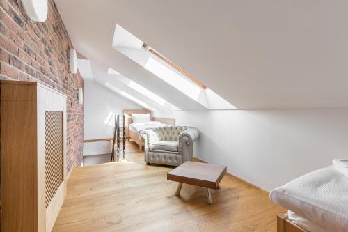 One-Bedroom Apartment with Attic