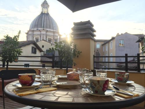 Balcony/terrace, Navona Residenza de Charme in Navona