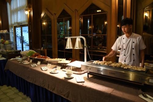 Essen und Erfrischungen, Wangcome Hotel in Chiang Rai