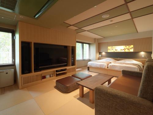 Room with Tatami Area and Jet Bath - Non-Smoking - Buffet Breakfast + Buffet Dinner Included