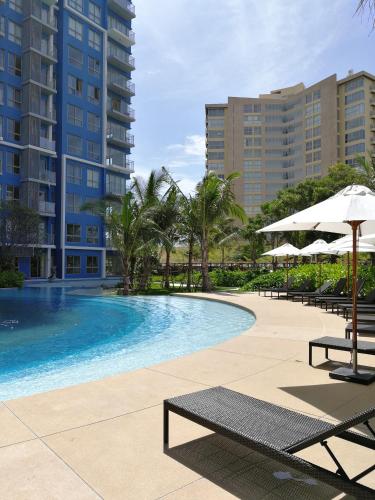 BLU 1 Bed Pool Access - 수영장