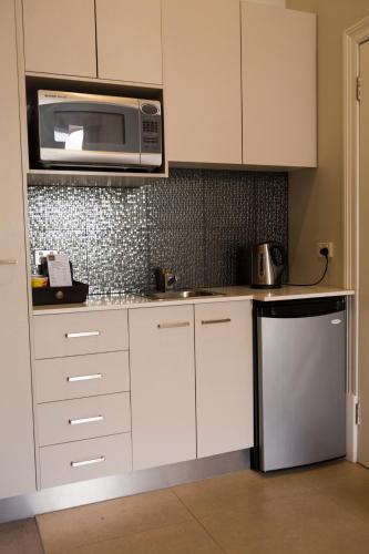 مطبخ, Simmers Serviced Apartments in ويليام ستون