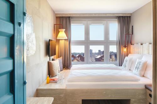 1 double bed
