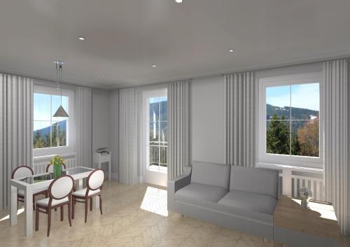 Kilátás, Spa Hotel Garni Lowenstein in Konstantinovy Lazne