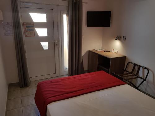 1 double bed