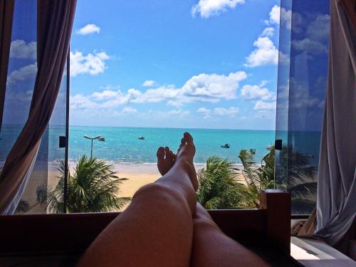 Strand, Maraga Beach Hostel in Maragogi