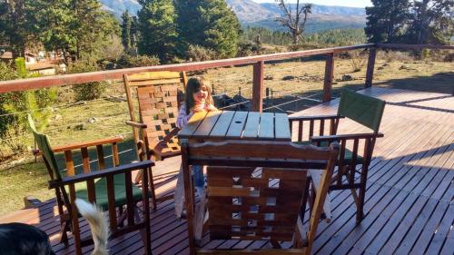 Balkons/terase, La Azotea cabanas & suites in Villa Berna