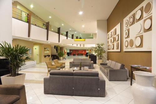 kawasan lounge/TV kongsi, Tri Hotel Executive Caxias in Caxias Do Sul