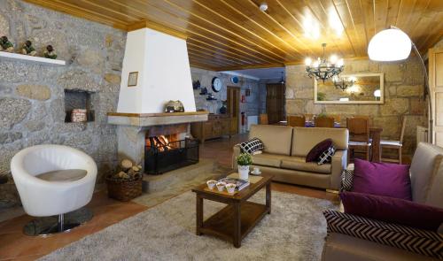 Koplietošanas atpūtas telpa ar TV, Casa da Torre in Vila Verde (Braga)