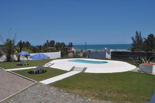 Úszómedence, Hotel Azulejos in Playa de Chachalacas