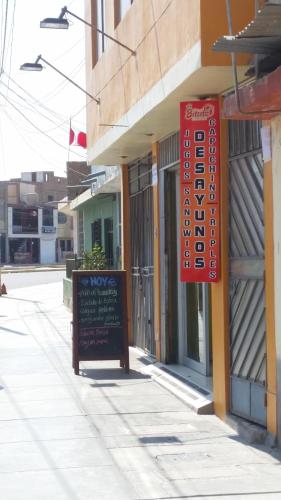 A szálláshely kívülről, Hostal Llampayec in Chiclayo