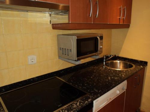 ห้องครัว, Apartamentos Casa Rosendo in กังกาส เดล นาร์เซอา