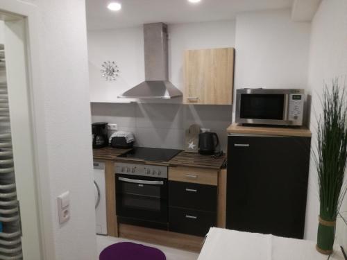 ห้องครัว, Ferienwohnung Epple in บาด อัวราค