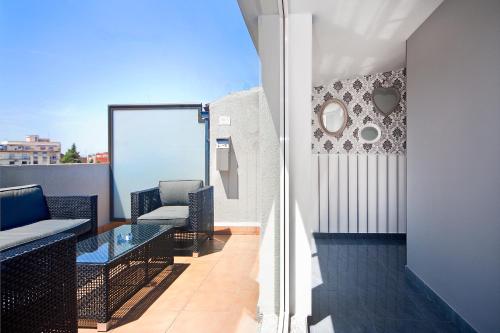 Erkély/terasz, Hotel Sant Pere II in Rubi