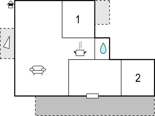  Two-Bedroom Apartment in Krusevo in Kruševo