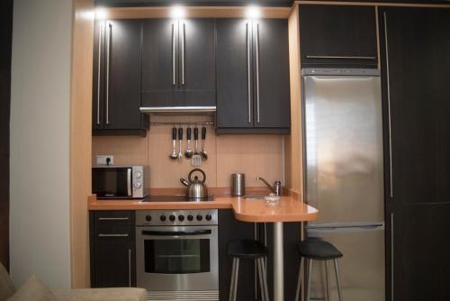 론다 Apartamento Ciudad del Tajo 4성급 싱글룸 레스토랑