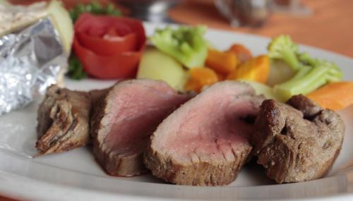 餐廳, Hotel Enriquez in 誇察誇爾科斯