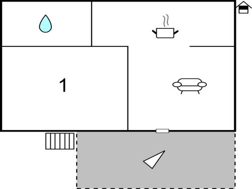  One-Bedroom Apartment in Vrsine in Vrsine