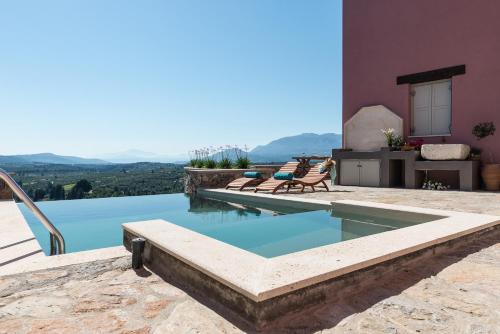 Listen to Nature in a Renovated Traditional Hilltop Villa Liodosifis Crete