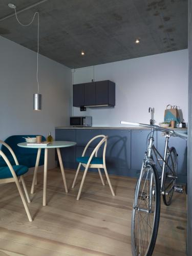 주방, 오보이 호텔 (Ohboy Hotell) in 말모 니어 센터