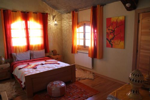 1 double bed