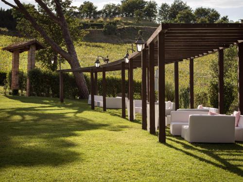 tuin, Hotel Villa Montegranelli in Gubbio