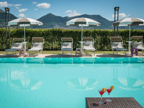 Piscine, Hotel Villa Montegranelli in Gubbio