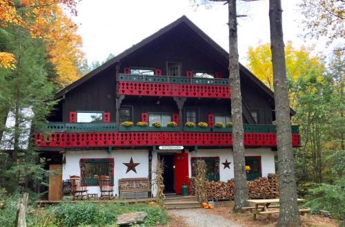 Viesnīcas āriene, Grunberg Haus Inn & Cabins in Vaterburija (VT)