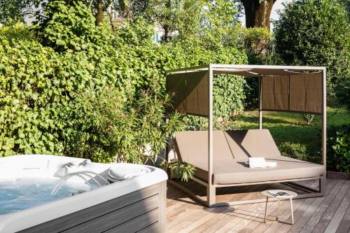 Kert, Windsor Merano Hotel & Suites in Meran