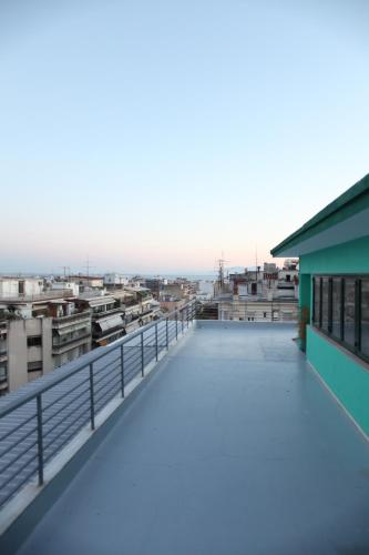 Balcony/terrace, Stay Hybrid Hostel in Thessaloniki