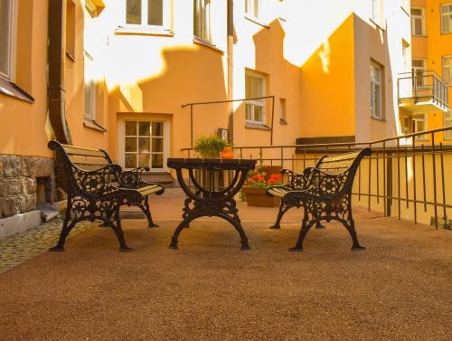 Garden, Artist Apartment Susi near Linnanmaki Amusement Park