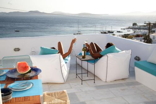 Balcony/terrace, Mykonos Moussa in Mykonos