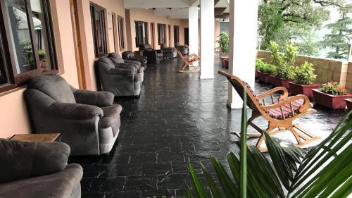 Balcony/terrace, Hotel Norbu House in Dharamshala