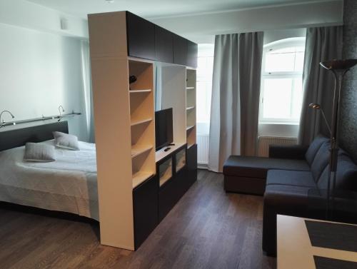 غرف النزلاء, Apartment Satama in كوبيو
