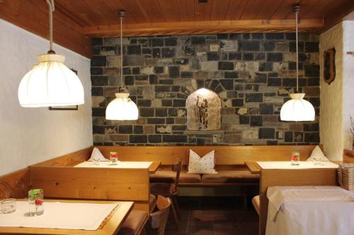 Restaurant, Pension Christophorus Hotel Garni in Partenen