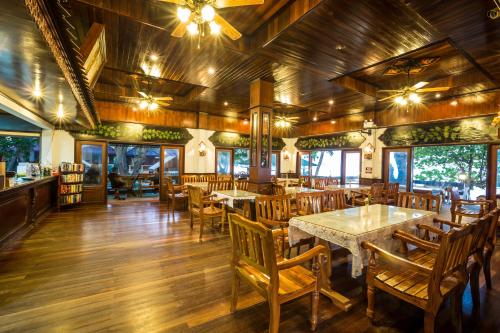 Long Beach Lodge, Chaweng Beach, Koh Samui - 레스토랑
