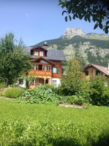 Bergarbeiterhäuser in Altaussee, Österreich