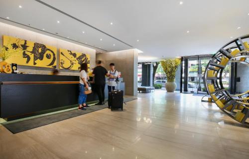 大堂, 新驛旅店復興北路店 (Cityinn Hotel Plus Fuxing N.Rd. Branch) in 中山區