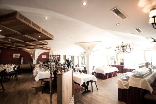 ห้องอาหาร, Hotel Linde in กันซ์บวร์ก