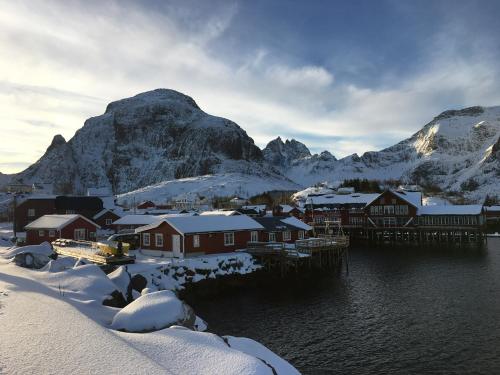 A szálláshely kívülről, Lofoten Fishing in Å (Nordland)