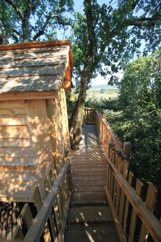 Nuits perchées à Laroque - Chambre d'hôtes - Saint-Antoine-de-Breuilh