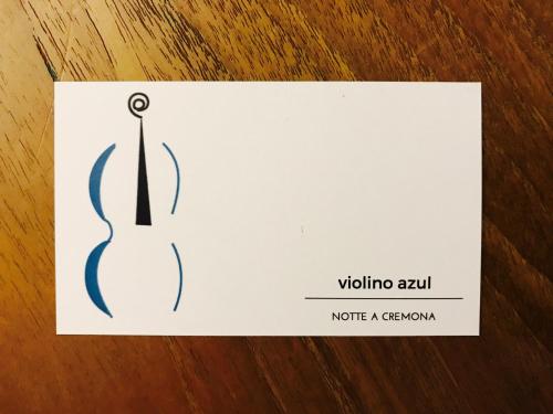 Violino azul