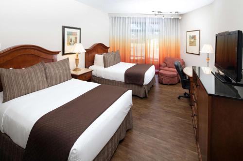 Double Room with Two Double Beds - Disability Access