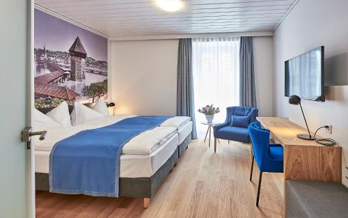 Hotel Central Luzern in Luzern, Schweiz