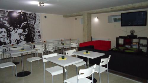 레스토랑, La Guitarra Hostel Gdansk in 지단스크 올드 타운