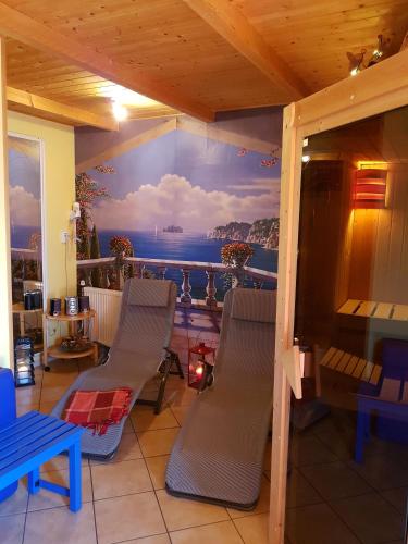 桑拿, Pension zum Wiesengrund in 昂格明德